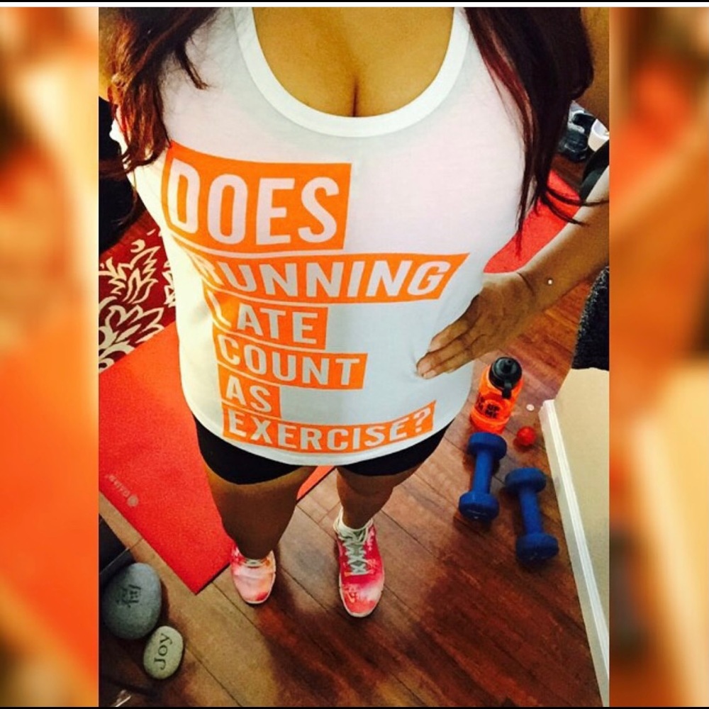 Workout Racerback t-shirt 💪🏼